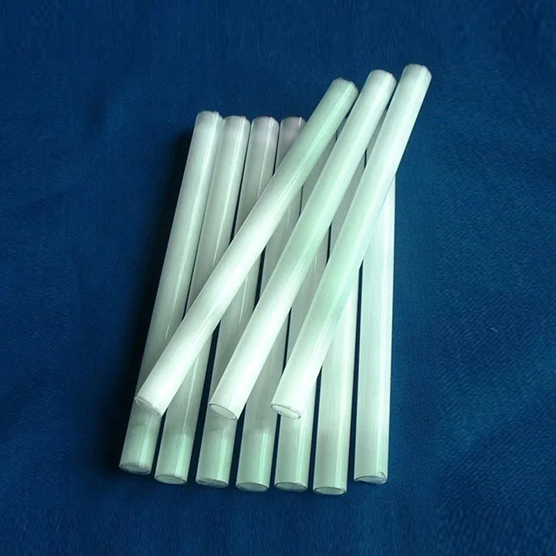 Mléčně bílá křemenná trubice odolná vysokým teplotám